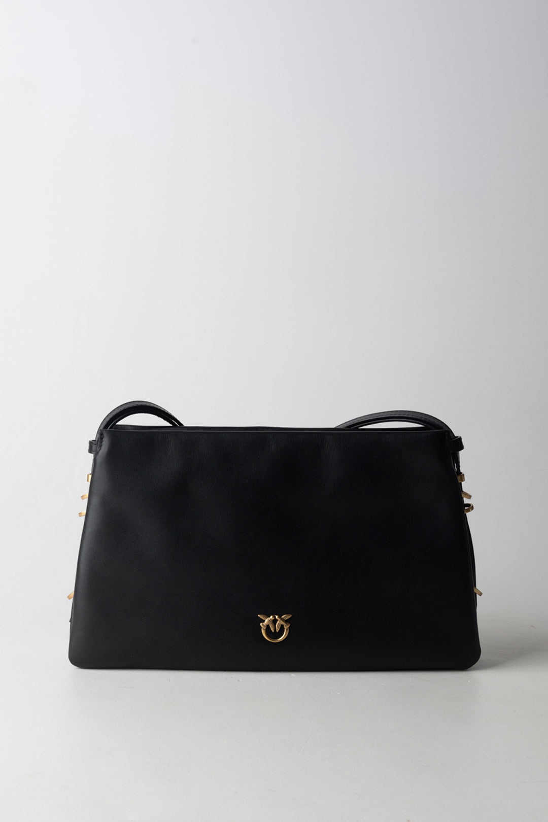 Pinko Borsa In Pelle Morbida NERO-ANTIQUE GOLD