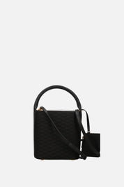 Elisabetta Franchi Borsa In Tessuto con Tracolla Removibile BS02A66E2 NERO