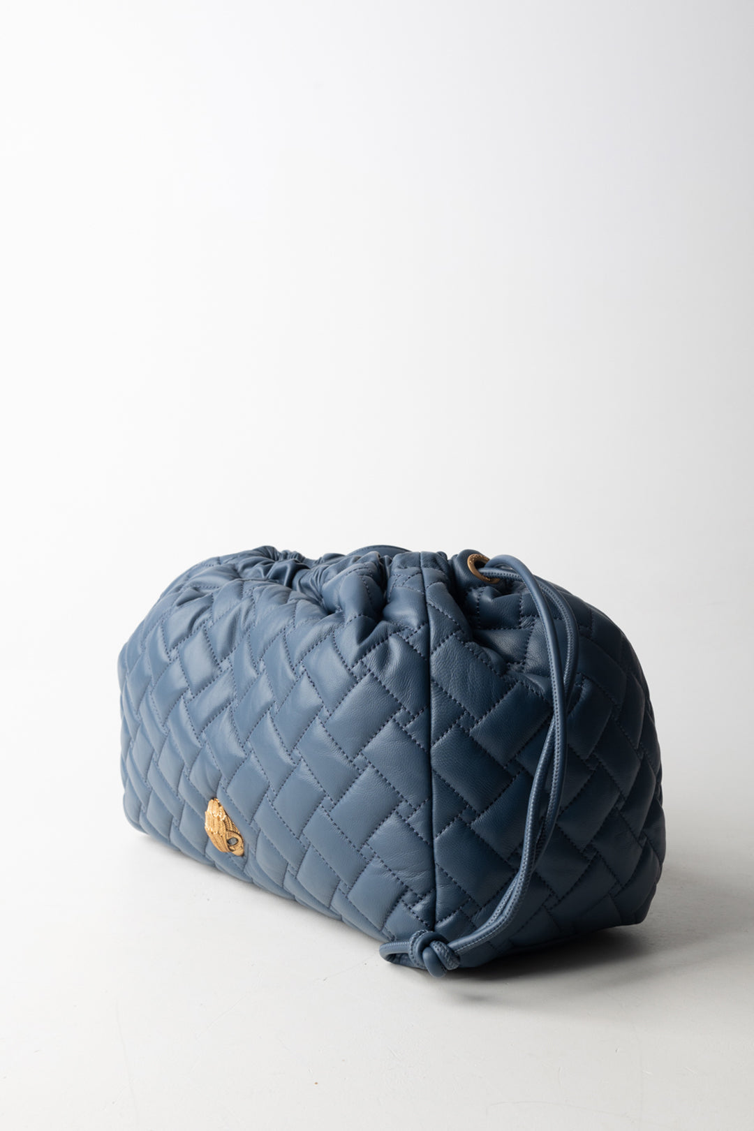 Kurt Geiger Borsa Kensington String Tote In Pelle Liscia 4370889109 BLUE OTHER