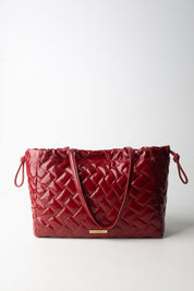 Kurt Geiger Borsa Kensington String Tote In Vernice 4370850319 RED