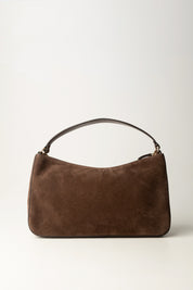 Twin-set Borsa 'liliane' Media In Suede 252TB7162 COFFEE