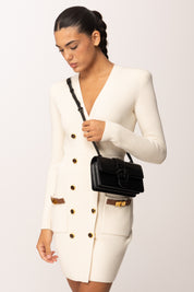 Pinko Borsa Love Mini Cl 100059 A124 NERO LIMOUSINE BLOCK COLOR