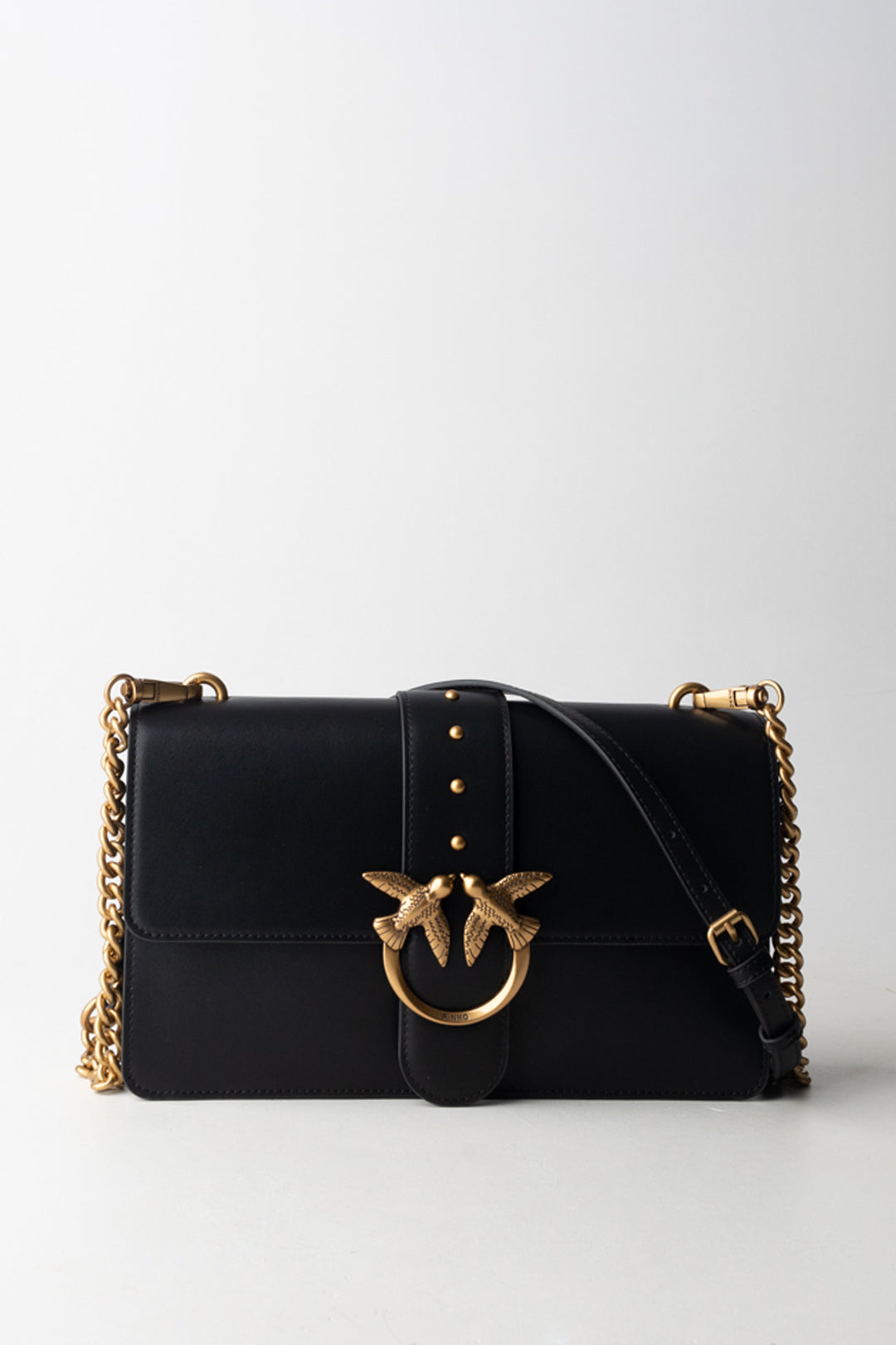 Pinko Borsa Love One Classic NERO-ANTIQUE GOLD