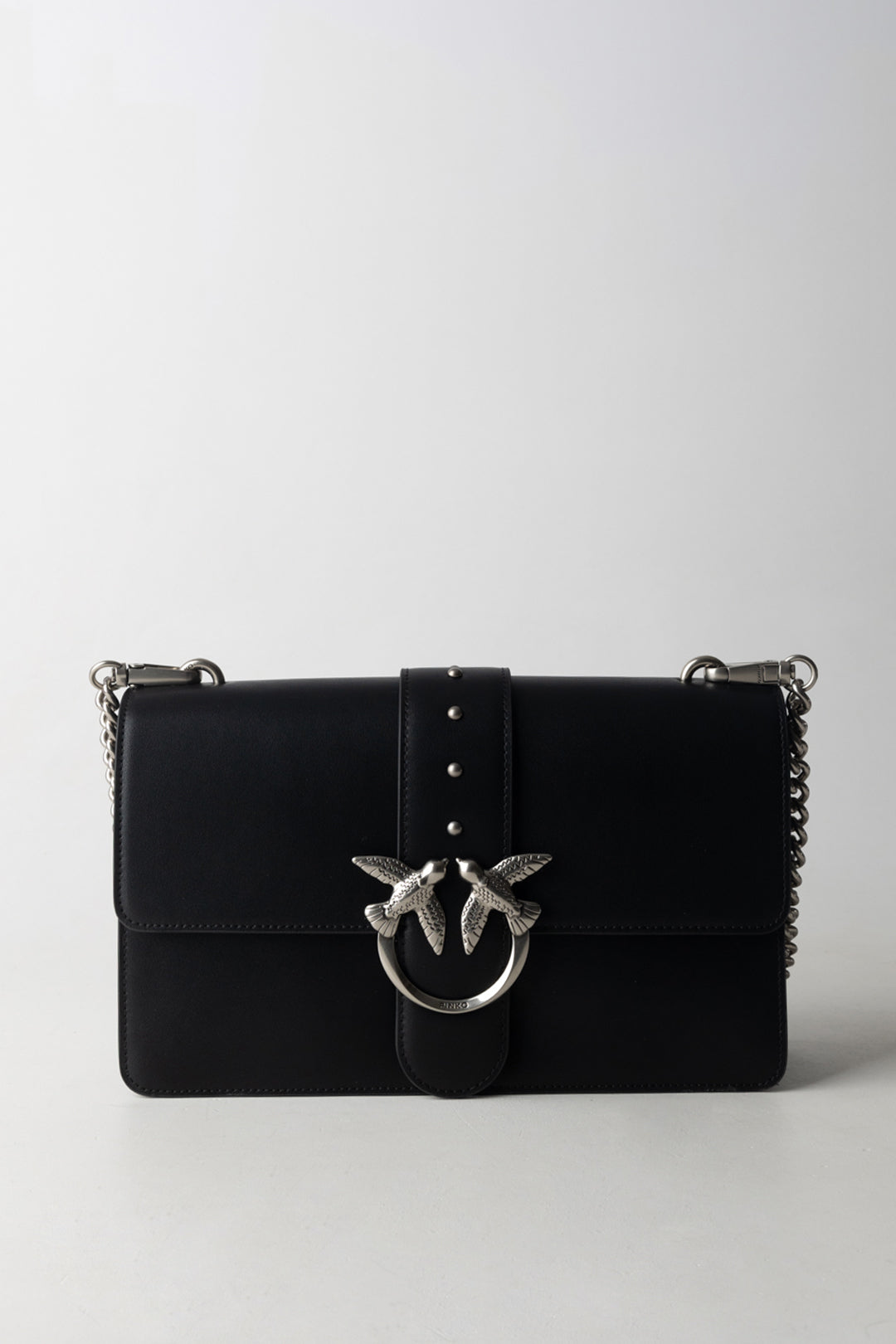 Pinko Borsa Love One Classic NERO-OLD SILVER