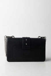 Pinko Borsa Love One Mini NERO-OLD SILVER