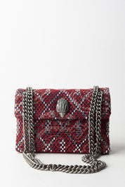 Kurt Geiger Borsa Mini Kensington con Rivestimento a Losanghe 2732589069 BLUE OTHER