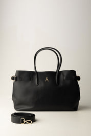 Patrizia Pepe Borsa New Business Grande In Pelle 8B0270 L162 NERO