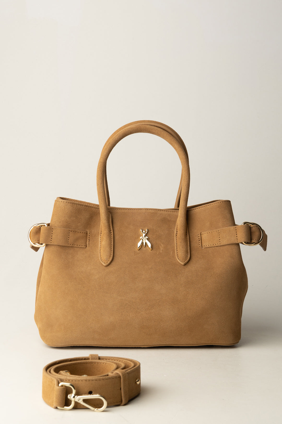 Patrizia Pepe Borsa New Business Media In Pelle 8B0282 L152 NATURAL