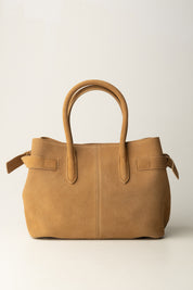 Patrizia Pepe Borsa New Business Media In Pelle 8B0282 L152 NATURAL