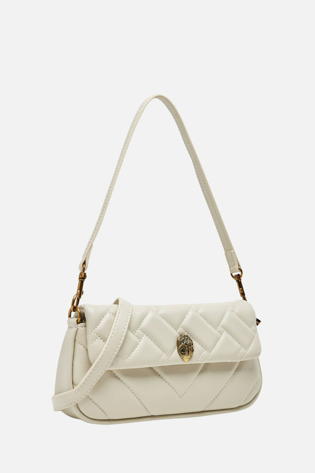 Kurt Geiger Borsa Pickle a Spalla In Pelle Trapuntata 5579241109 BONE