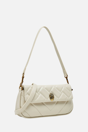 Kurt Geiger Borsa Pickle a Spalla In Pelle Trapuntata 5579241109 BONE