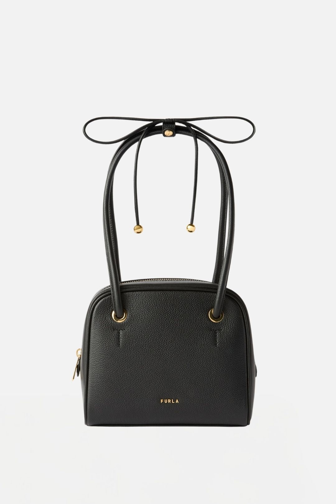 Furla Borsa Poppy S Dome In Pelle Nera WB02064 BX4573 O6000