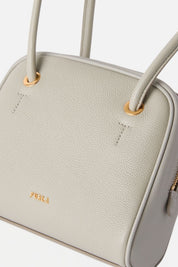 Furla Borsa Poppy S Dome In Pelle Stone Gray WB02064 BX4573 4897S