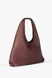 Manila Grace Borsa Sacca Morbida B881EU BURGUNDY