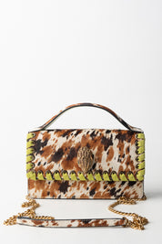 Kurt Geiger Borsa Small Bond Top Handle 2744139189 BROWN/OTH