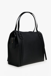 Twin-set Borsa Tote Melrose con Logo Oval T 252TD8280 NERO
