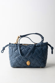 Kurt Geiger Borsa Tote String Piccola In Pelle Liscia 4376389109 BLUE OTHER