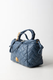 Kurt Geiger Borsa Tote String Piccola In Pelle Liscia 4376389109 BLUE OTHER
