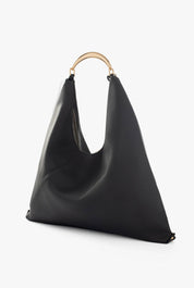 Manila Grace Borsa Triangolare con Manico Rigido Dorato B803EU METEORITE :AI26