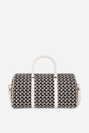 Elisabetta Franchi Borsone Weekend Monogram Travel BURRO/NERO