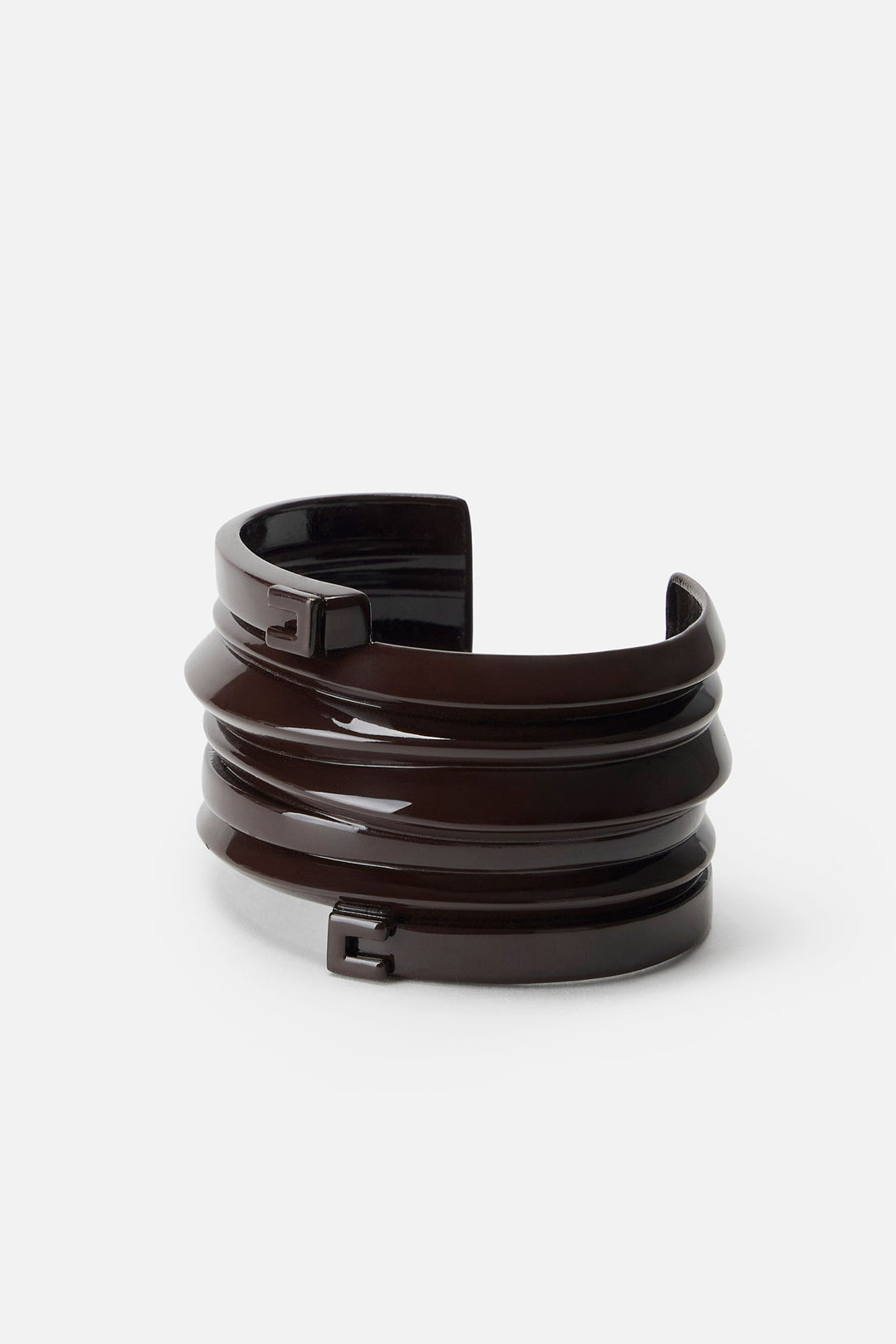Elisabetta Franchi Bracciale Rigido a Spirale BC02A63E2 CACAO