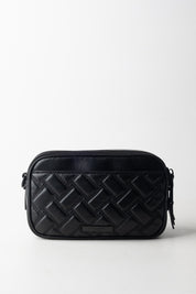 Kurt Geiger Camera Bag con Motivo Intrecciato 2042500109 BLACK