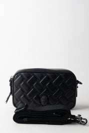 Kurt Geiger Camera Bag con Motivo Intrecciato 2042500109 BLACK