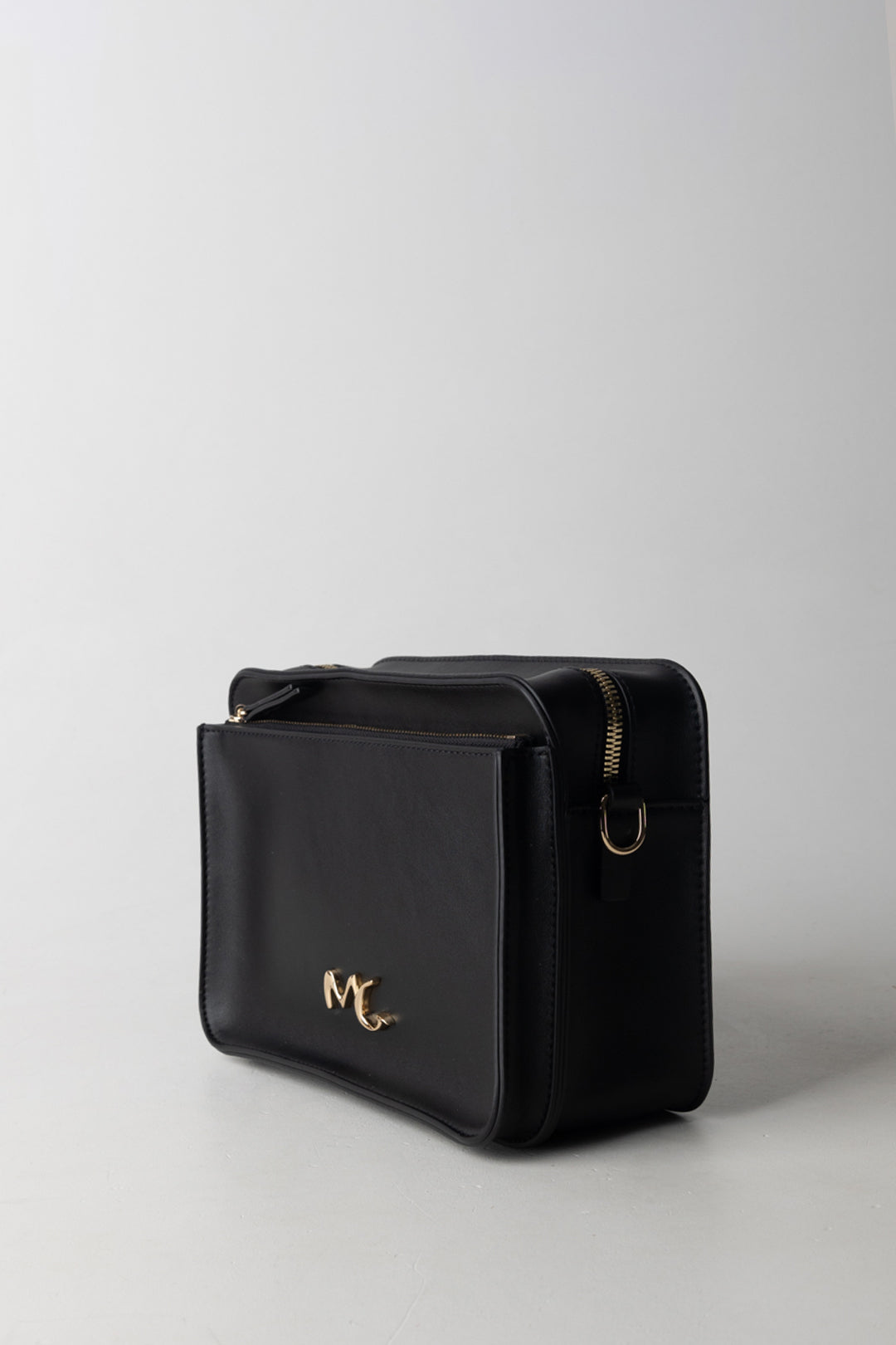 Manila Grace Camera Bag Floridia con Tasca Esterna B852EU NERO