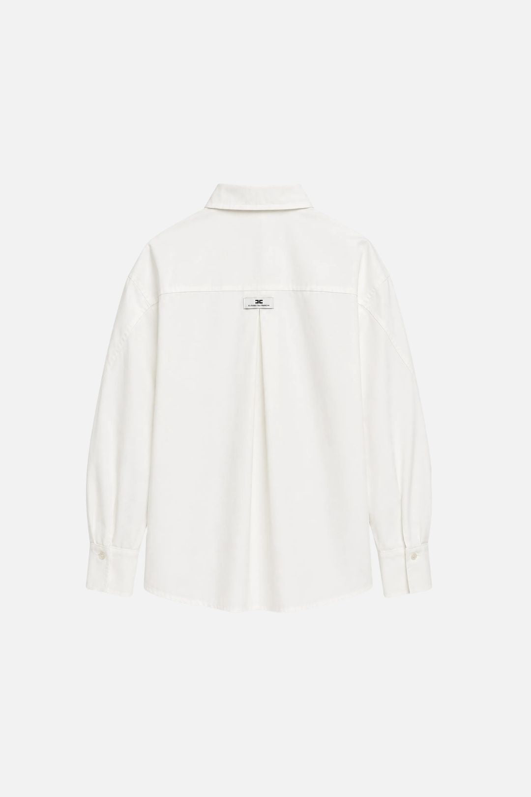 Elisabetta Franchi Bambina Camicia con Maniche Ampie e Polsini Decorati EFCA2980CA235.0004