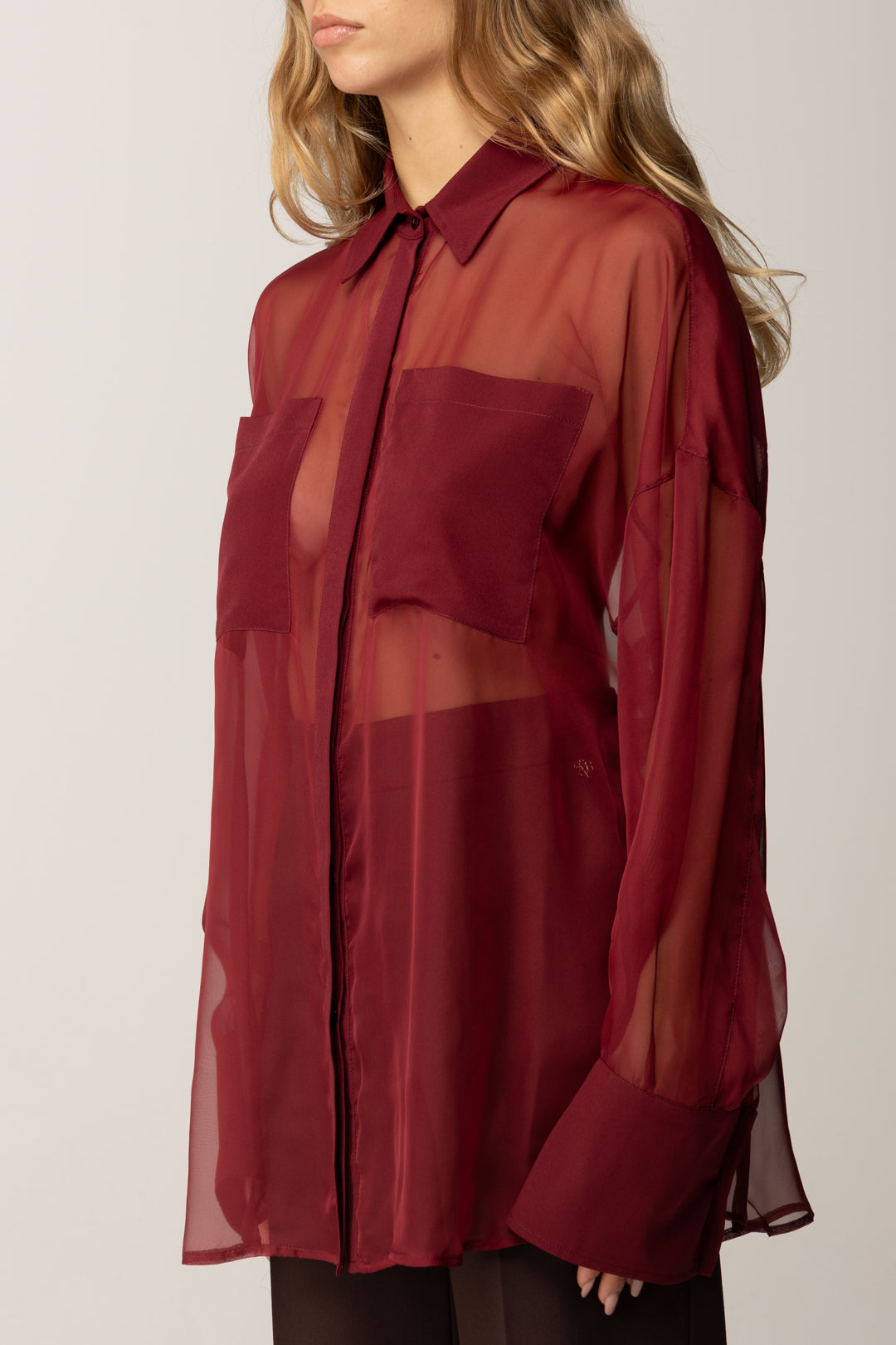 Aniye By Camicia Ivette con Trasparenze 181362 RUBINO