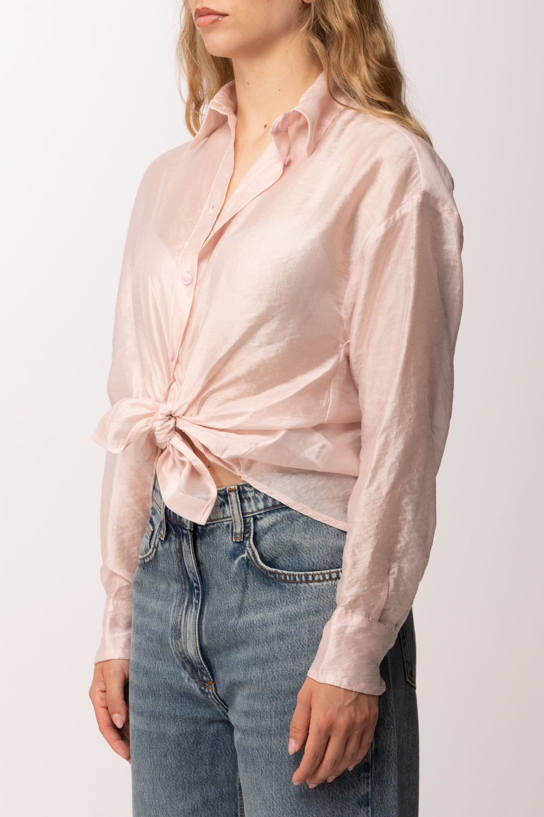 Imperial Camicia Morbida con Nodo Frontale C9990030V ROSA