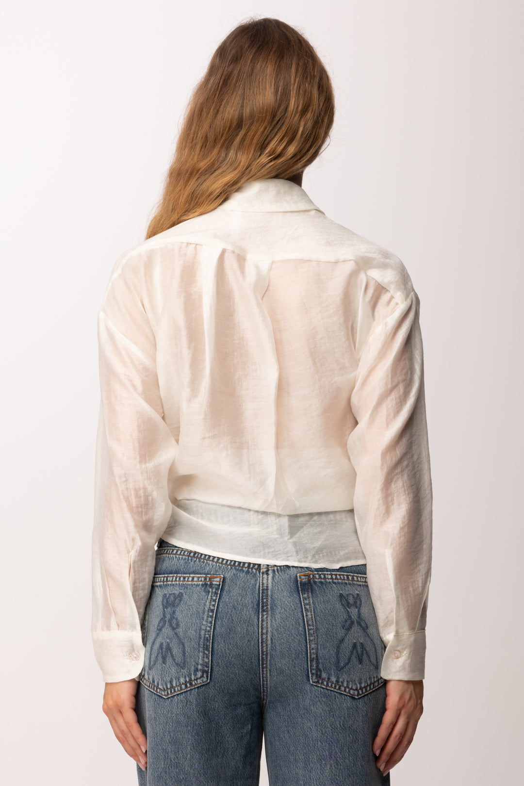 Imperial Camicia Morbida con Nodo Frontale C9990030V VANIGLIA