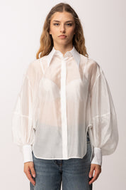Imperial Camicia Over con Maniche Balloon CPA0LKB LATTE