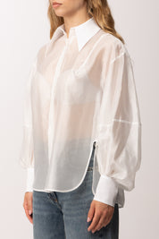 Imperial Camicia Over con Maniche Balloon CPA0LKB LATTE