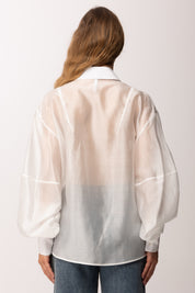 Imperial Camicia Over con Maniche Balloon CPA0LKB LATTE