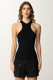 Manila Grace Canotta a Costine Y010VU NERO