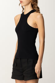 Manila Grace Canotta a Costine Y010VU NERO