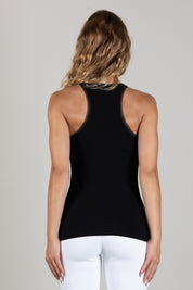 Elisabetta Franchi Canottiera CN28B66E2 NERO