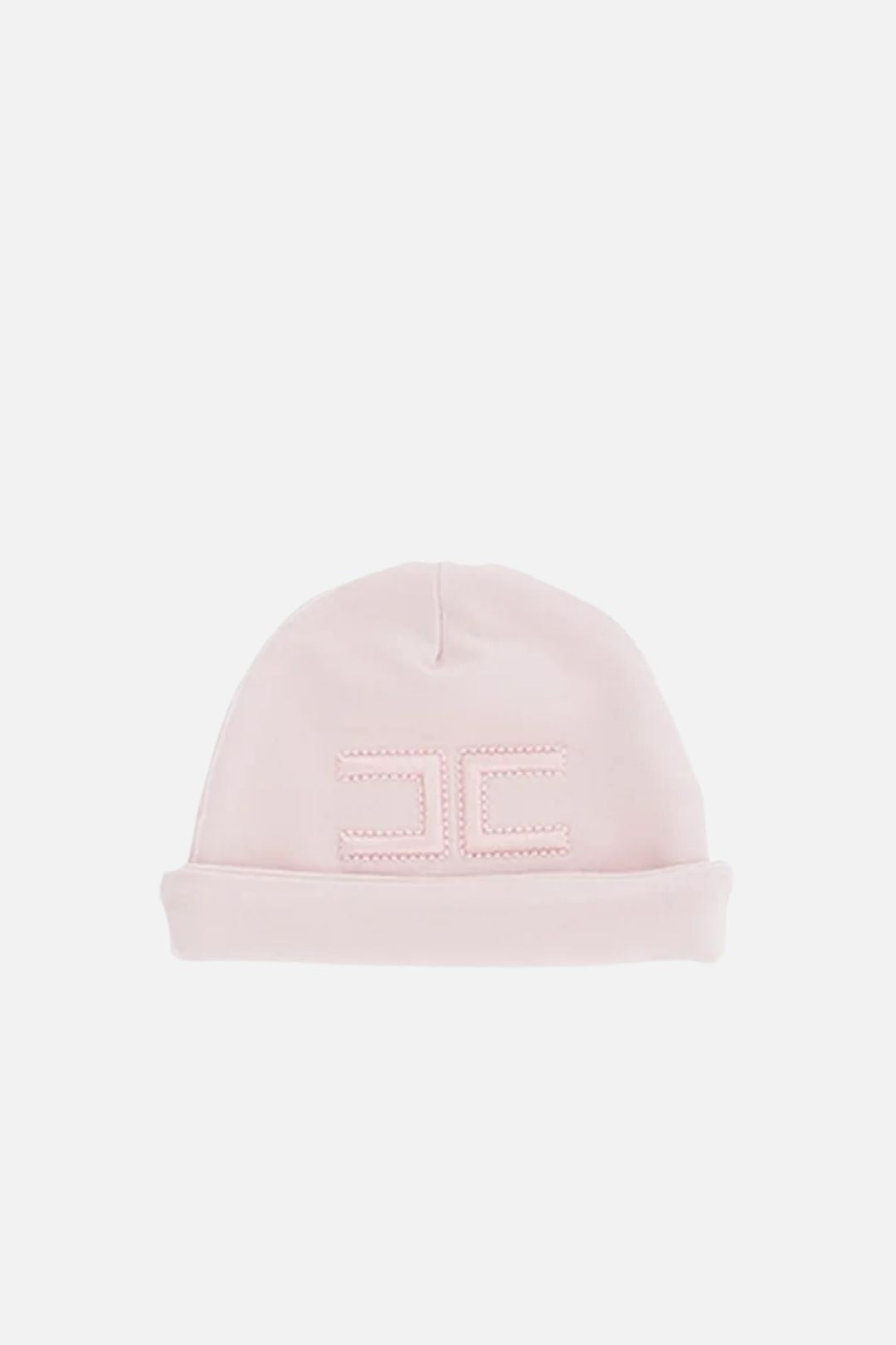 Elisabetta Franchi Bambina Cappellino In Felpa con Ricamo Cc ENCP0870FF002.C070