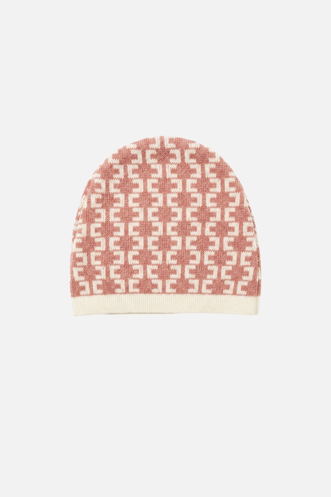Elisabetta Franchi Bambina Cappellino In Maglia Jacquard Misto Cashmere ENCP093CFL139.D777
