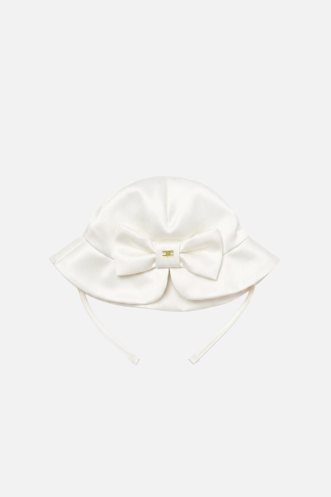 Elisabetta Franchi Bambina Cappello In Duchesse con Fiocco ENCP0900RA016.0004