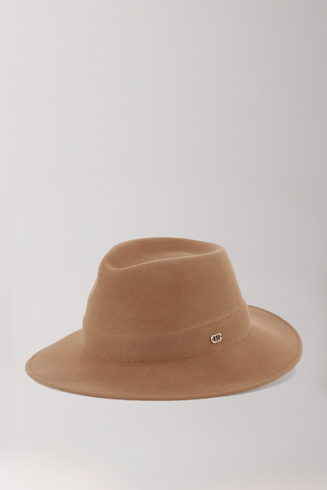 Twin-set Cappello In Feltro con Micro Logo Oval T 252TA4490 LAND