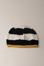 Elisabetta Franchi Bambina Cappello In Maglia a Righe con Logo ENCP079CFL001.D675