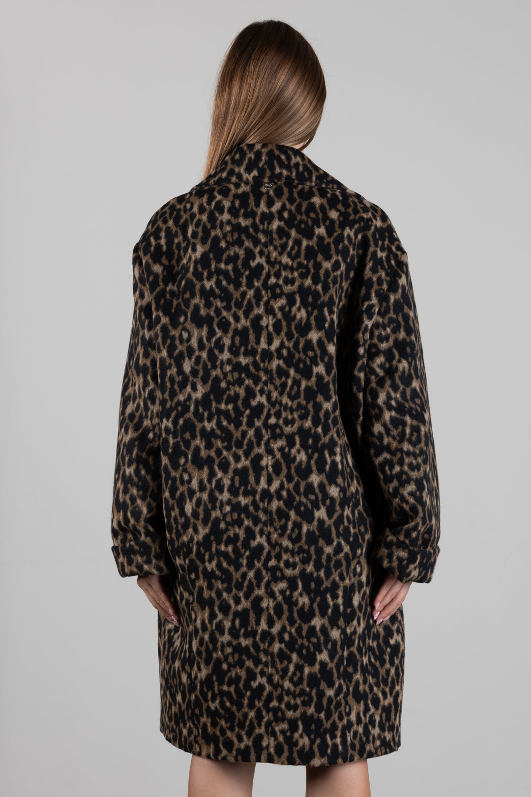 Manila Grace Cappotto Animalier Monopetto K143PY POTTING SOIL :AI26