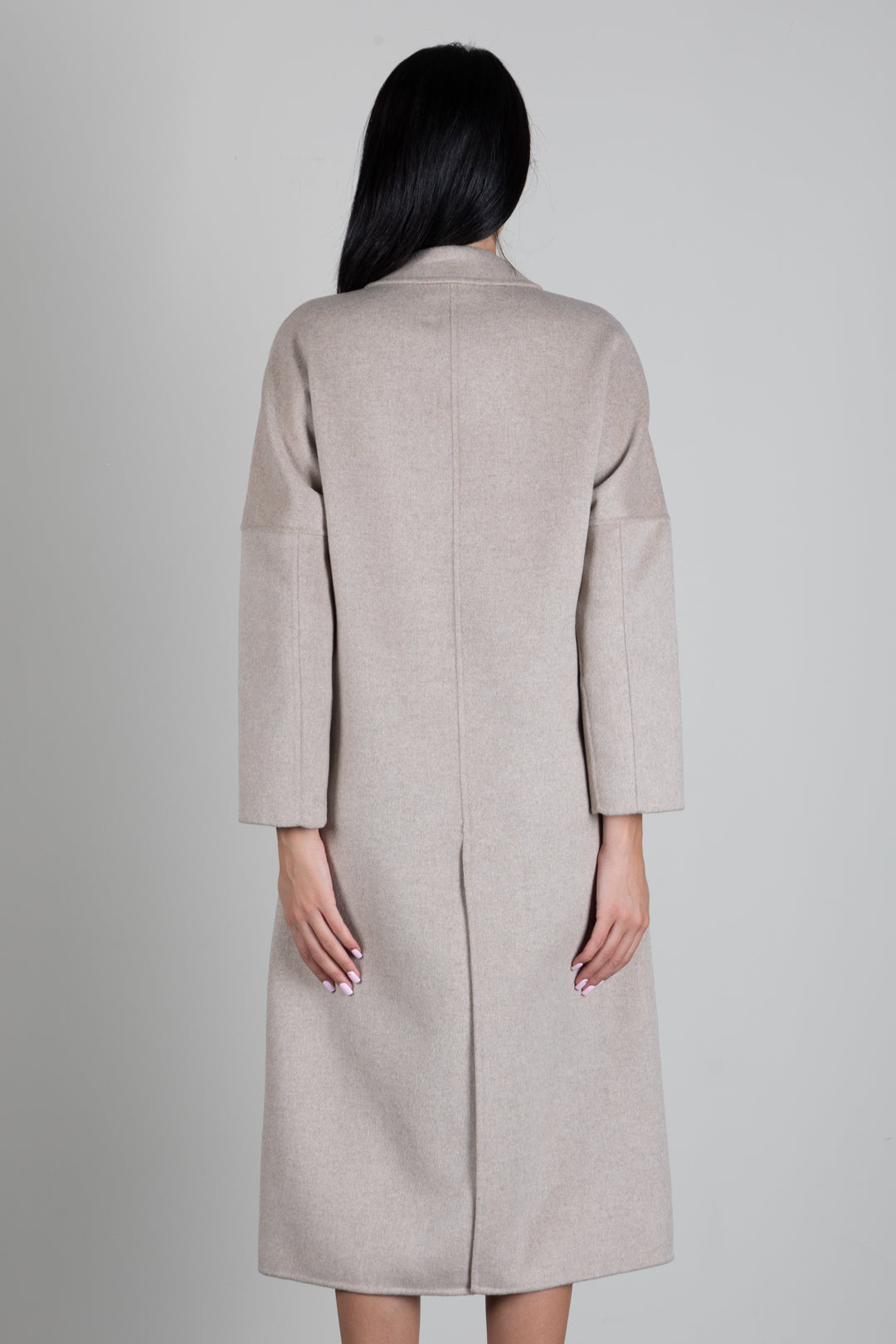 Vicolo Cappotto Doppiopetto In Misto Lana TAC0001 TORTORA
