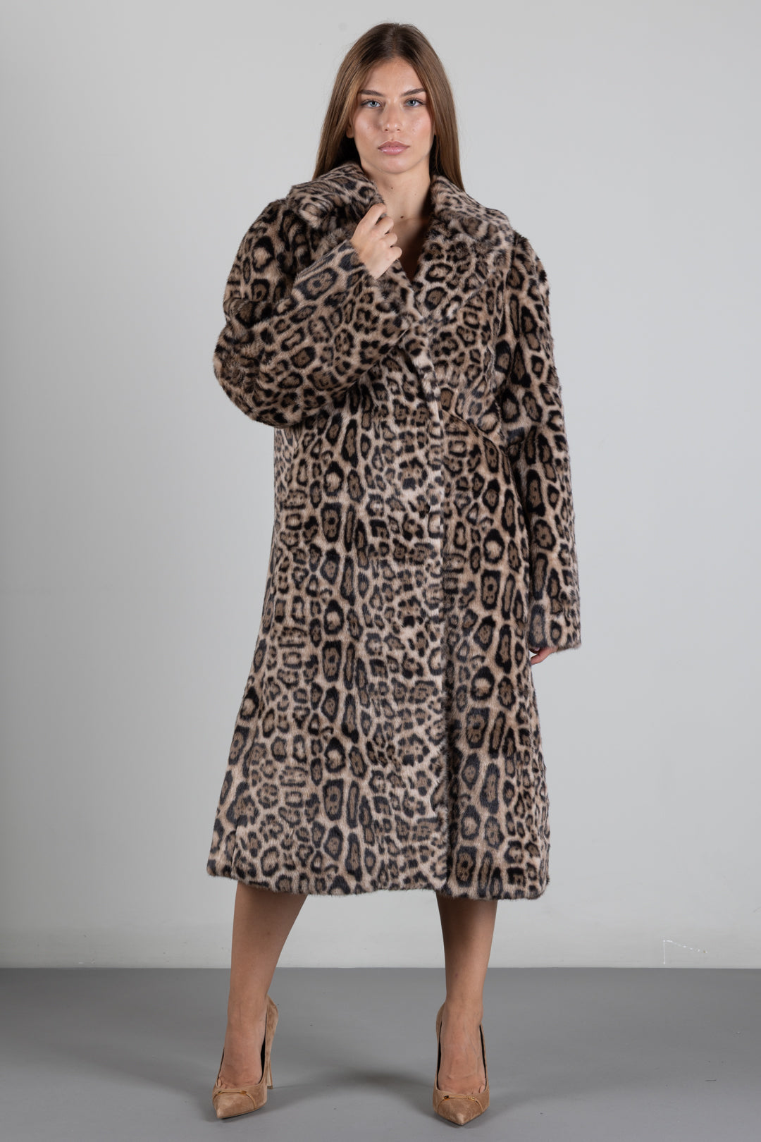 Aniye By Cappotto Lenny Animalier In Ecopelliccia 181126 MAKU-WILD :AI26