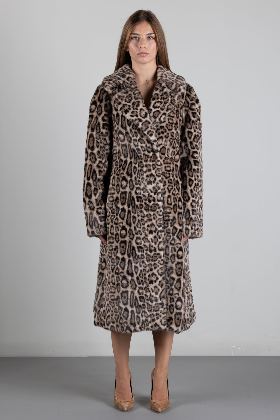 Aniye By Cappotto Lenny Animalier In Ecopelliccia 181126 MAKU-WILD :AI26