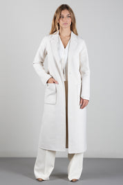 Vicolo Cappotto Lungo In Misto Lana TAC0002 INTONACO