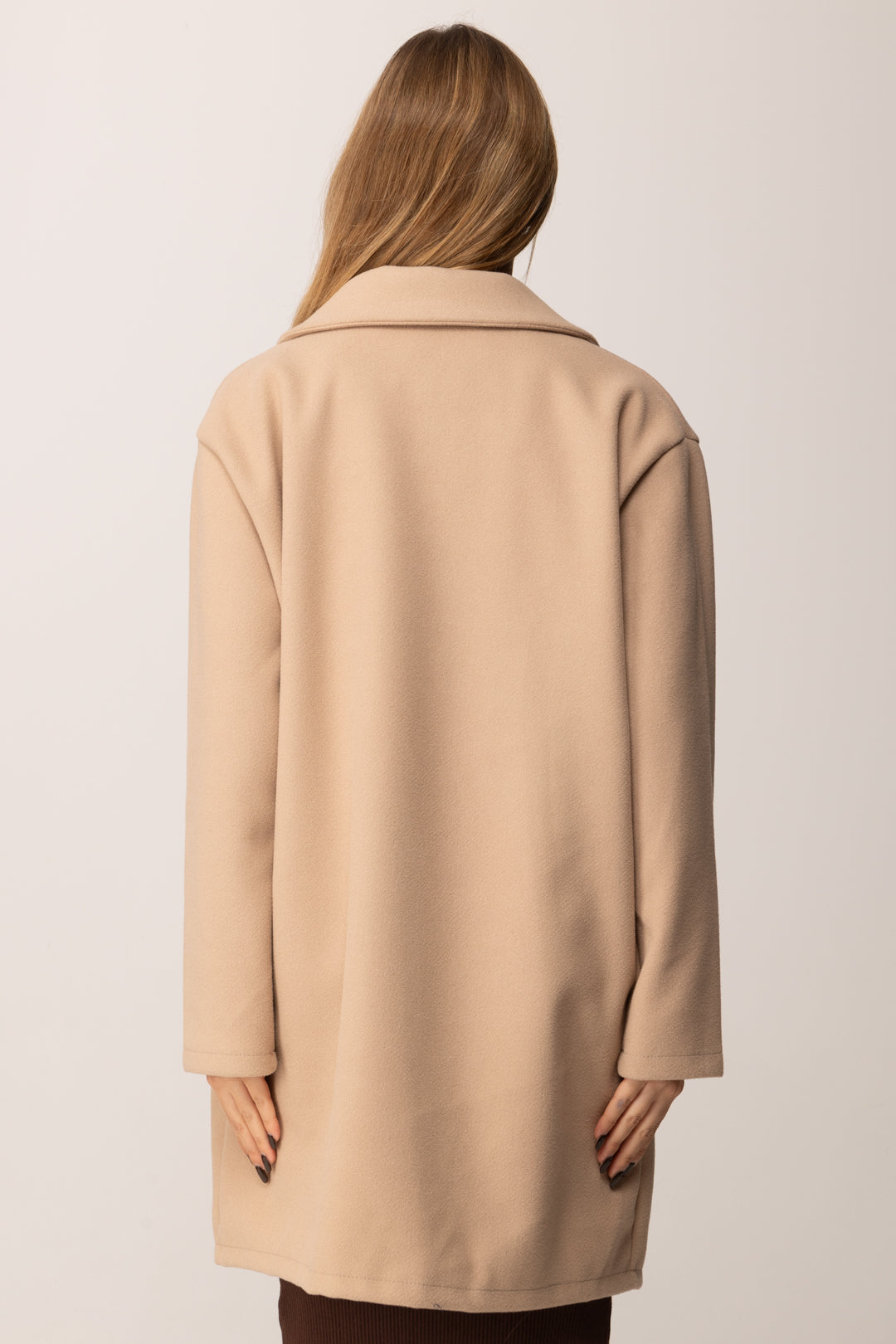Khloe Femme Cappotto Over Doppiopetto BEIGE
