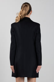 Elisabetta Franchi Bambina Cappotto Sfiancato Doppiopetto con Bottoni Logati EFCT0080TV155.N000